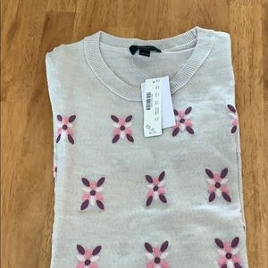 Jcrew three-quarter sleeve sweater